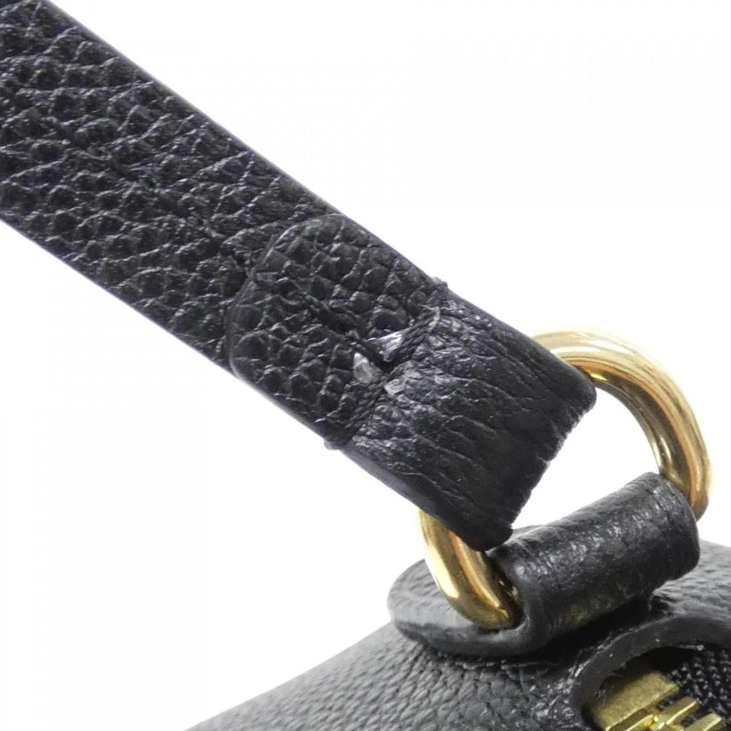 Louis Vuitton Black Leather Shoulder Bag