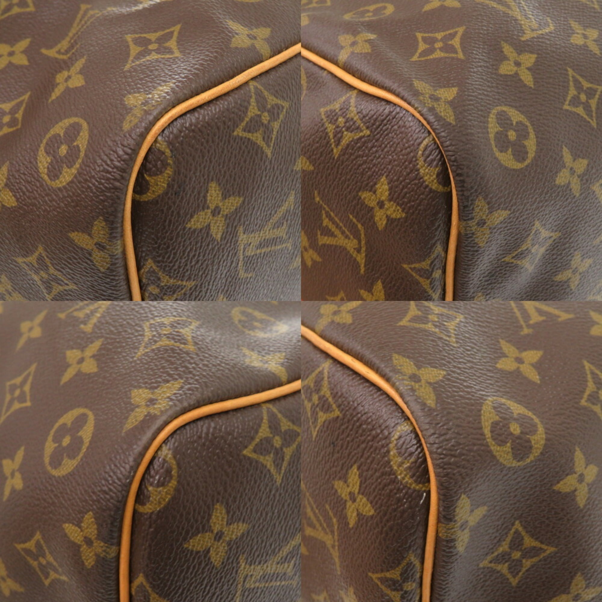Louis Vuitton Brown Monogram Monogram Boston Bag
