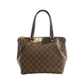 Louis Vuitton Brown Coated Canvas Handbag