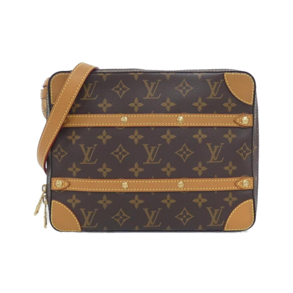 Louis Vuitton Monogram Marron Coated Canvas Shoulder Bag