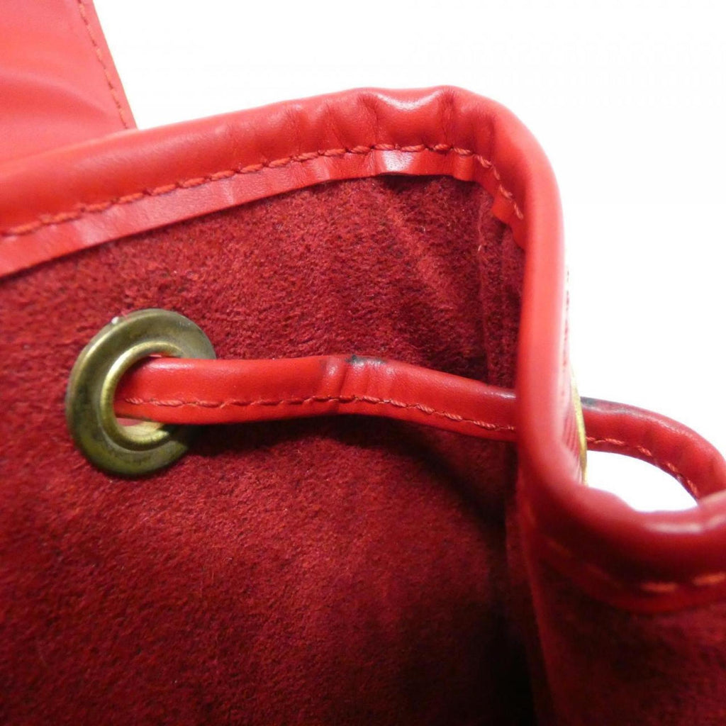 Louis Vuitton Red Color Leather Backpack