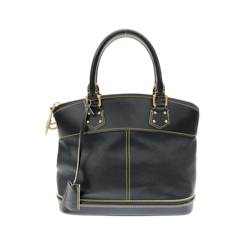 Louis Vuitton Black Leather Handbag