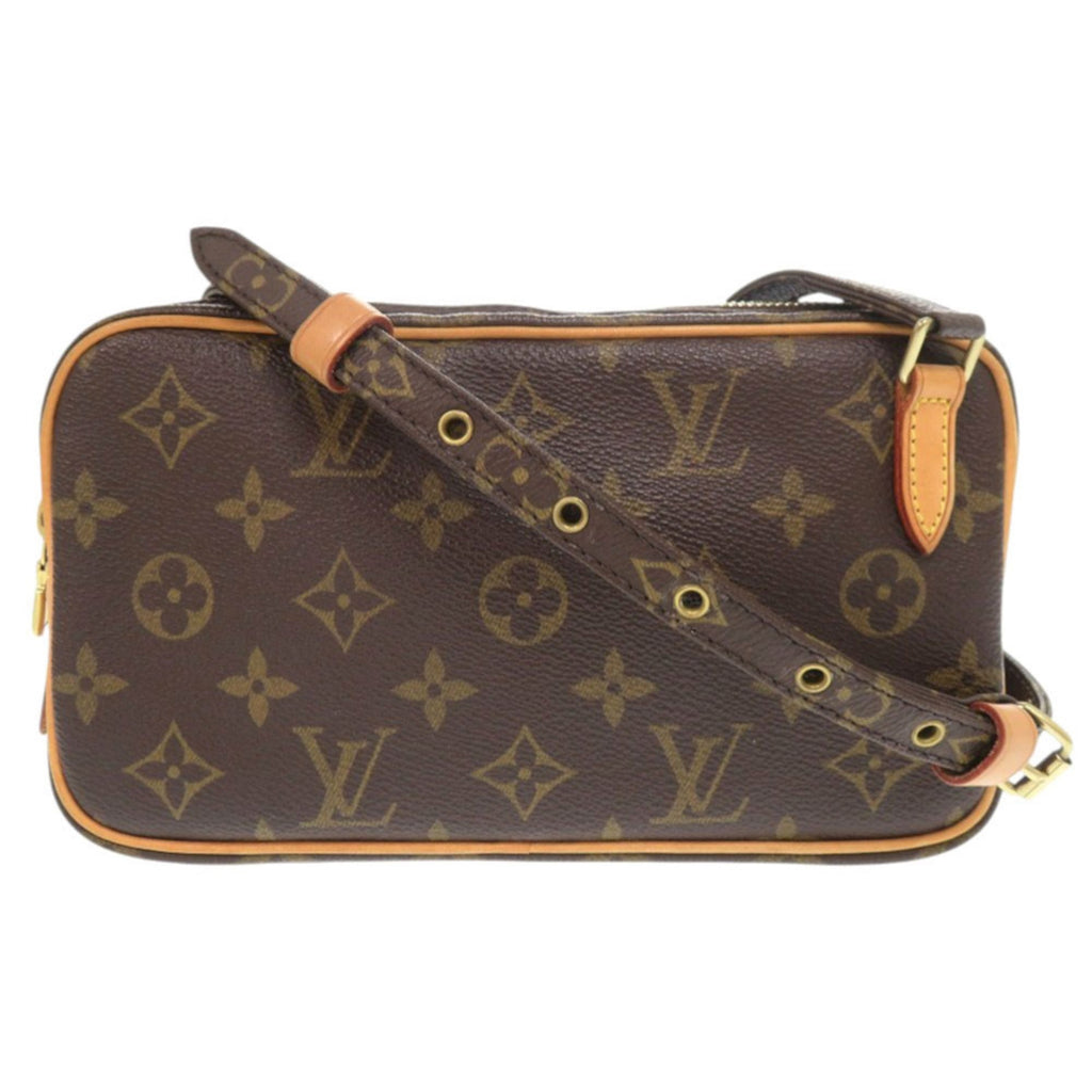 Louis Vuitton Brown Monogram Canvas Shoulder Bag