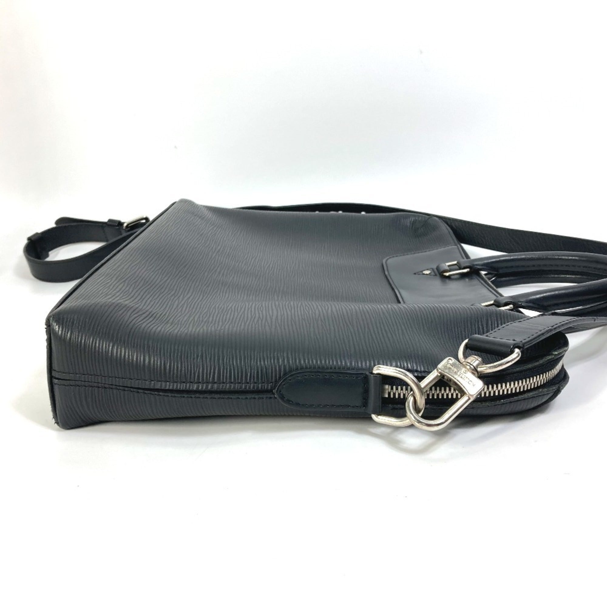 Louis Vuitton Epi Black Noir Epi Leather Briefcase Shoulder Bag
