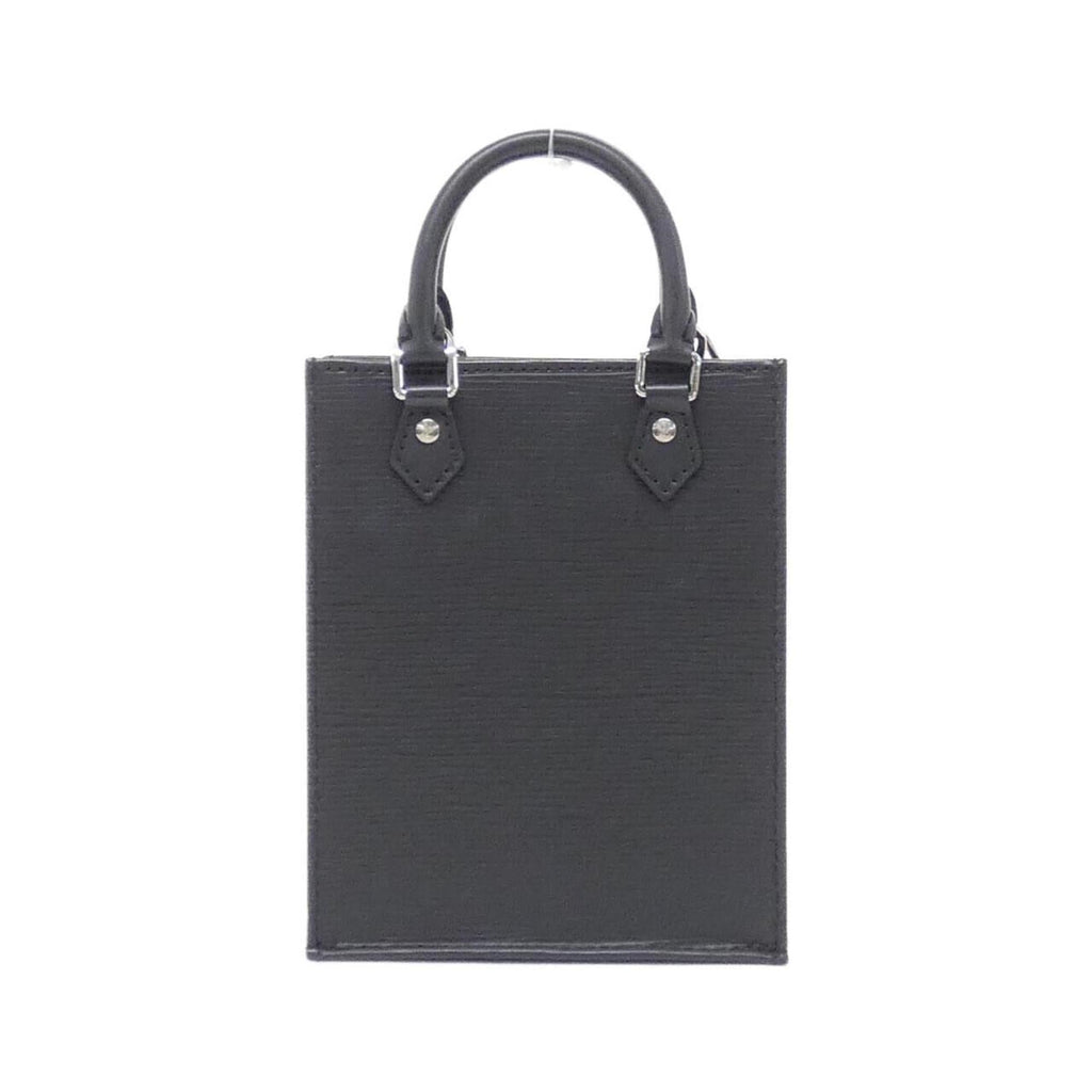 Louis Vuitton Black Leather Handbag