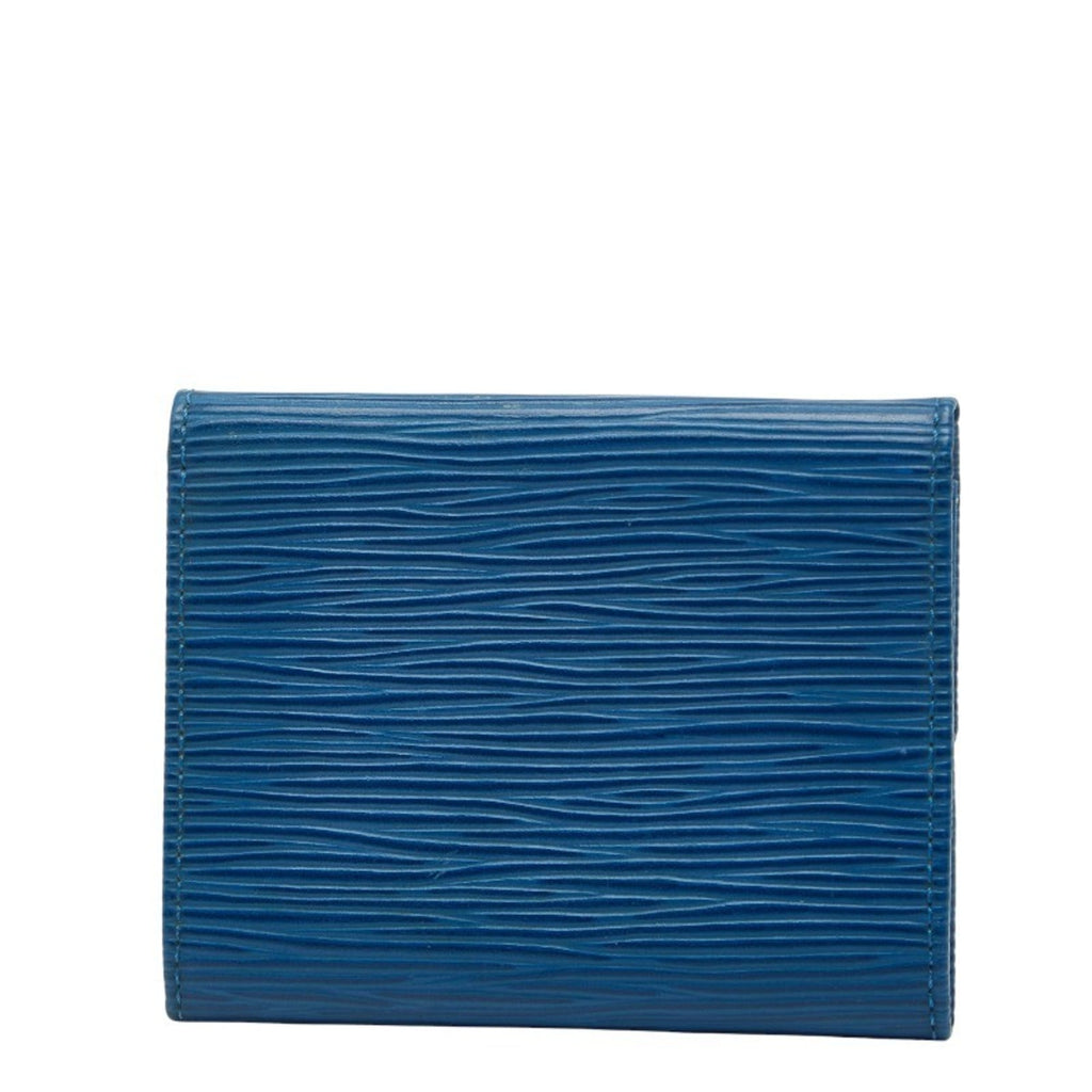 Louis Vuitton Epi Toledo Blue Leather Coin Purse/Coin Case