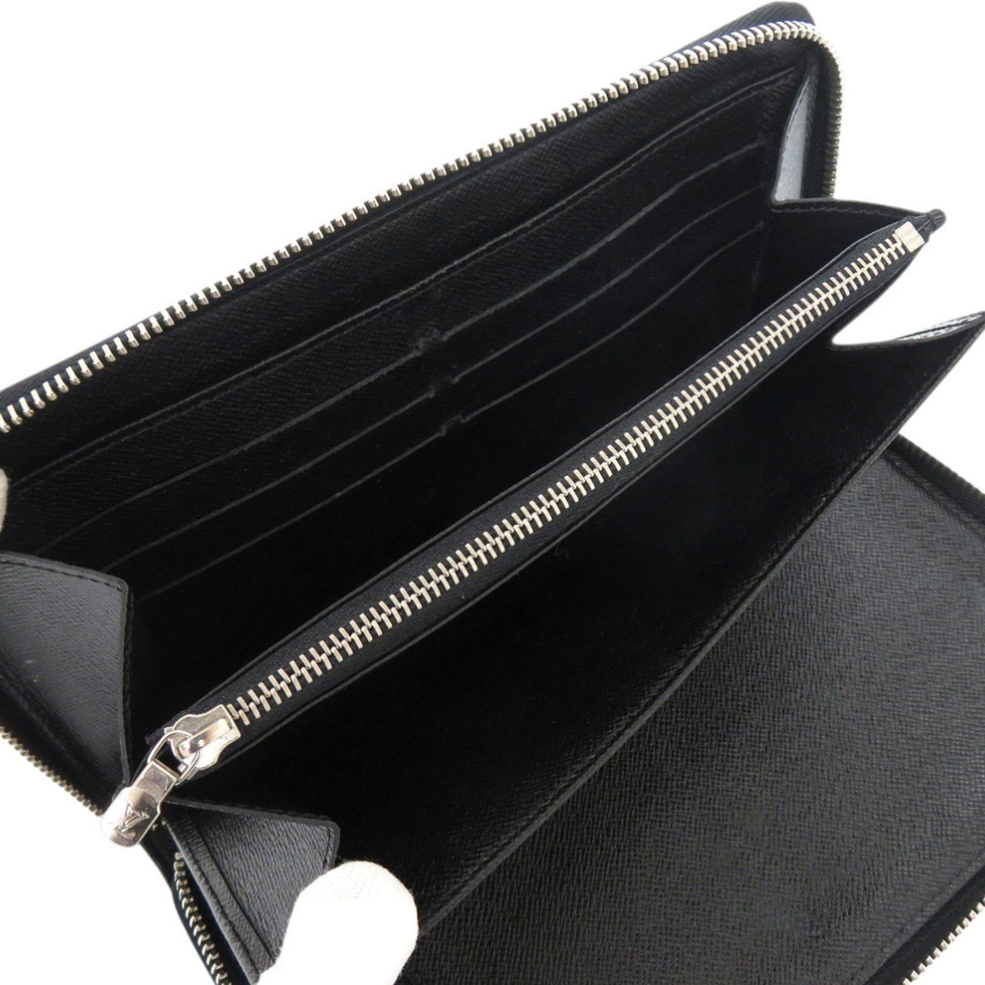 Louis Vuitton Black Gray Damier Graphite Canvas Long Wallet