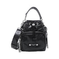 Louis Vuitton Black Leather Shoulder Bag