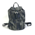 Prada Green Cloth Backpack