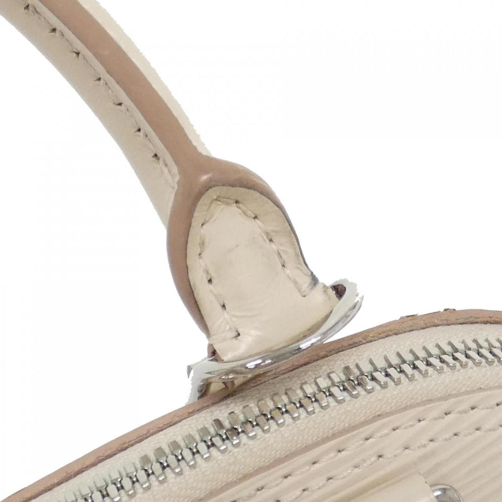 Louis Vuitton Silver Leather Handbag