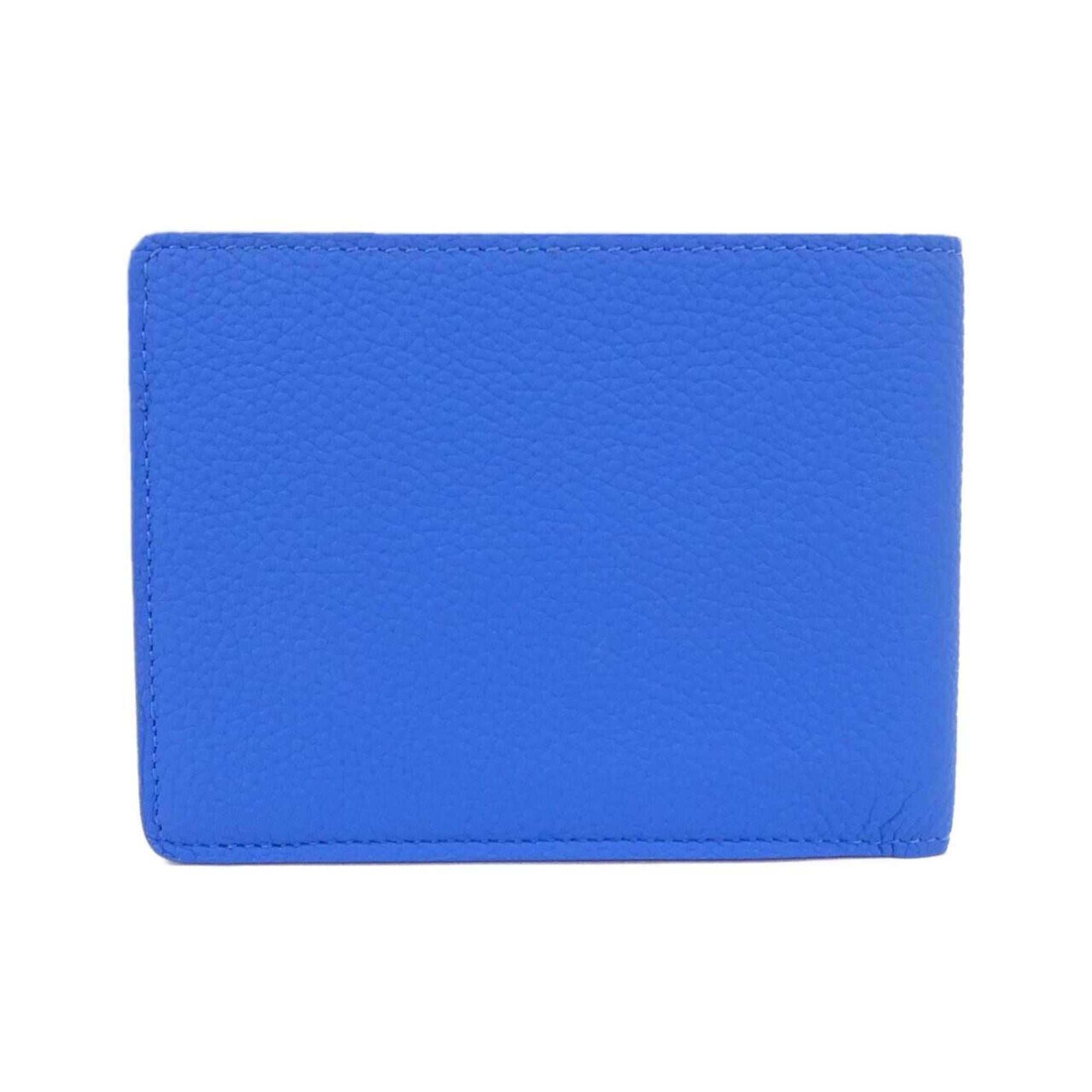 Louis Vuitton Blue Leather Bill Wallet