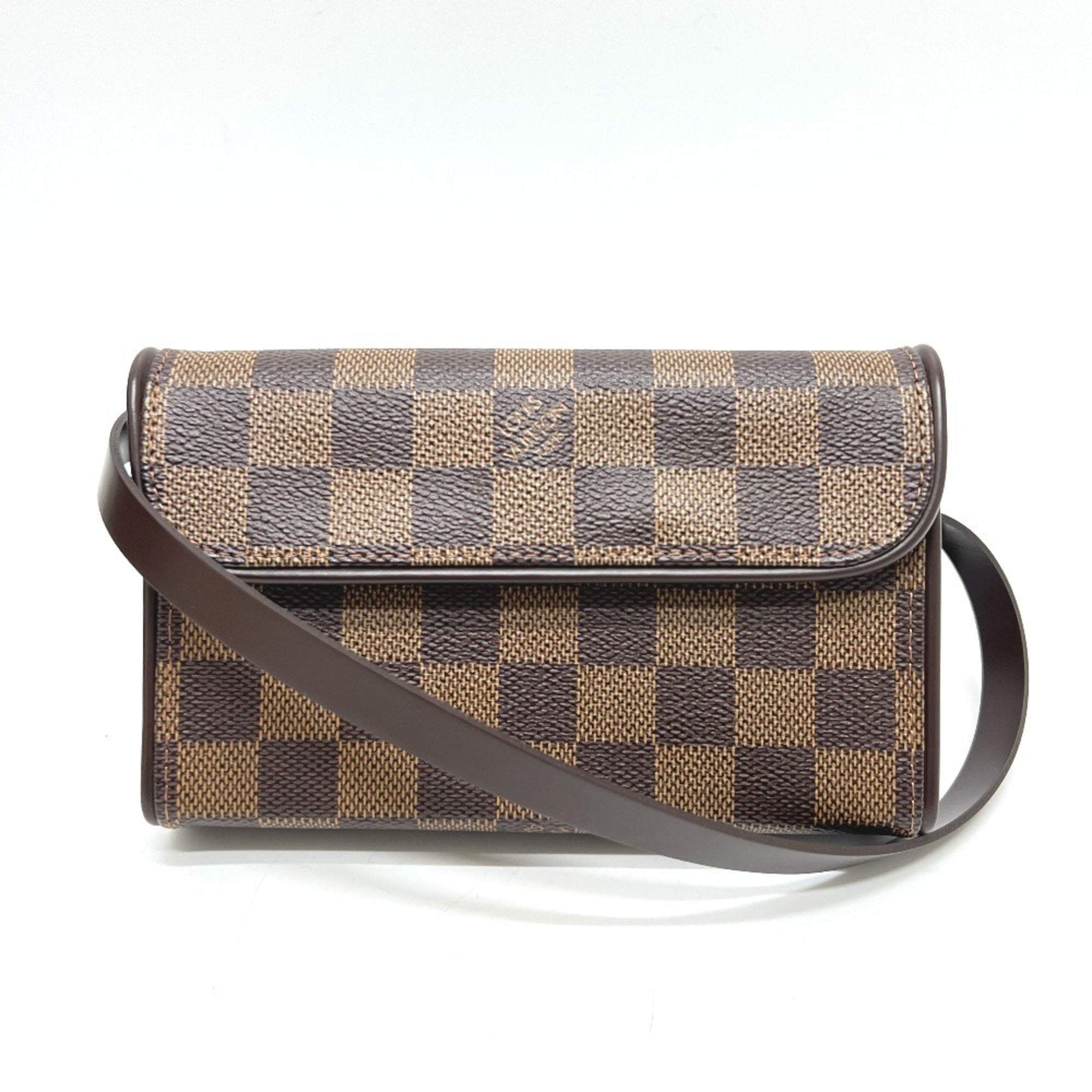 Louis Vuitton Brown Ebene Damier Canvas Pochette Sling Bag