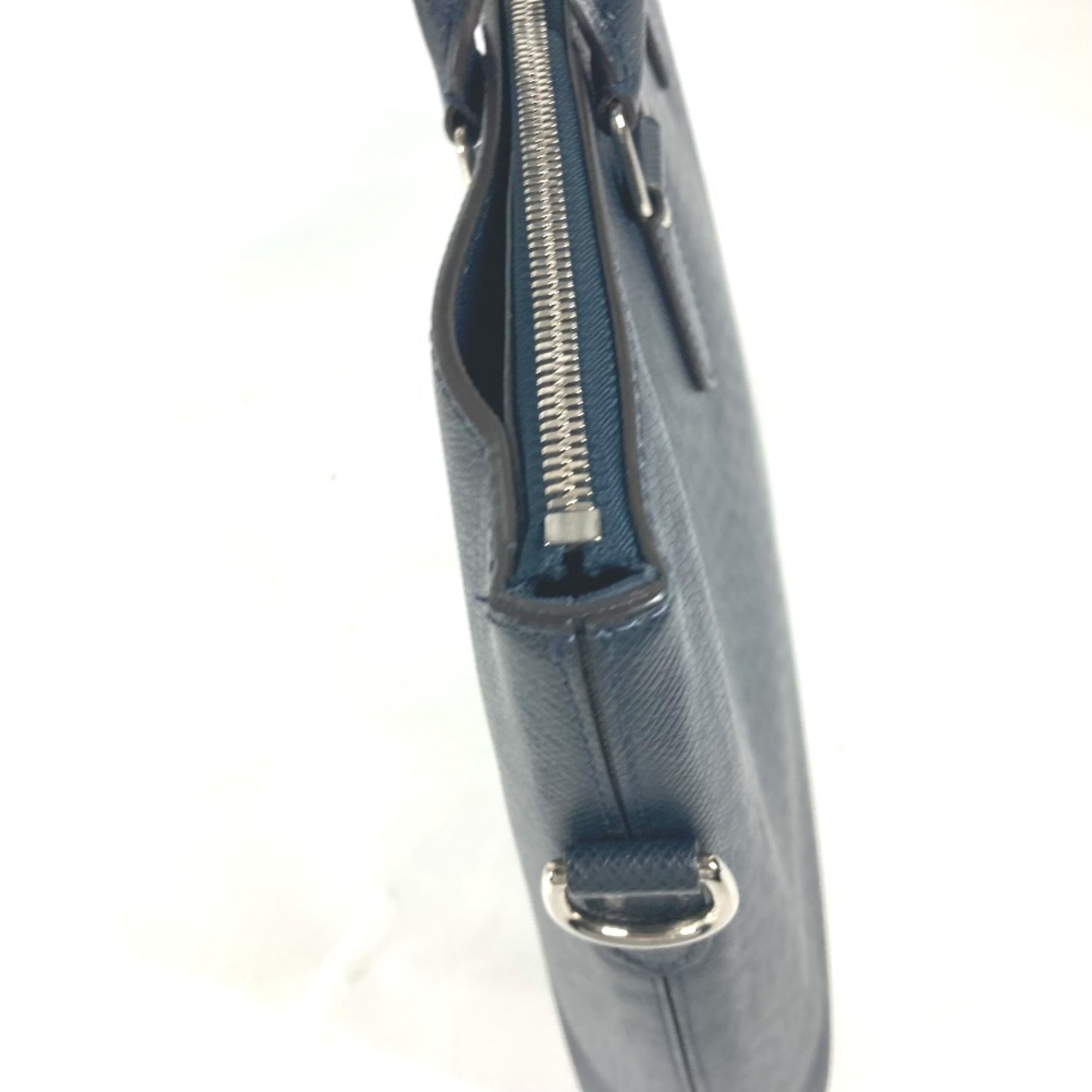 Louis Vuitton Navy Taiga Leather Shoulder Bag