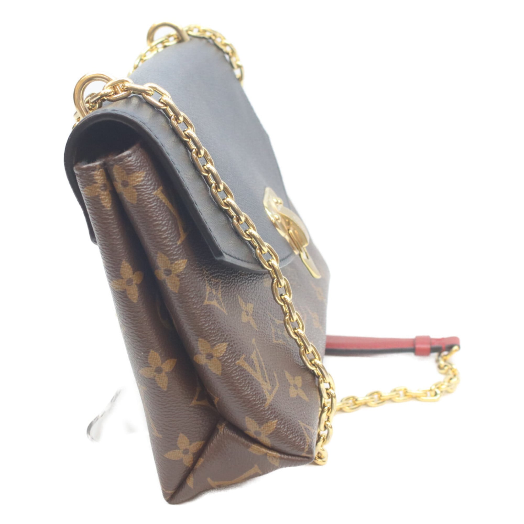 Louis Vuitton Black Brown Monogram Shoulder Bag