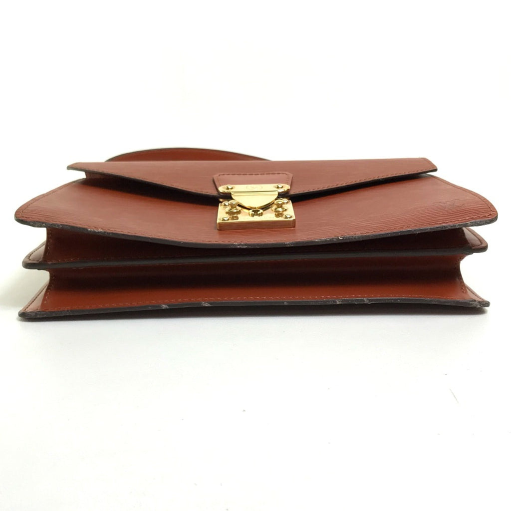 Louis Vuitton Brown Leather Handbag