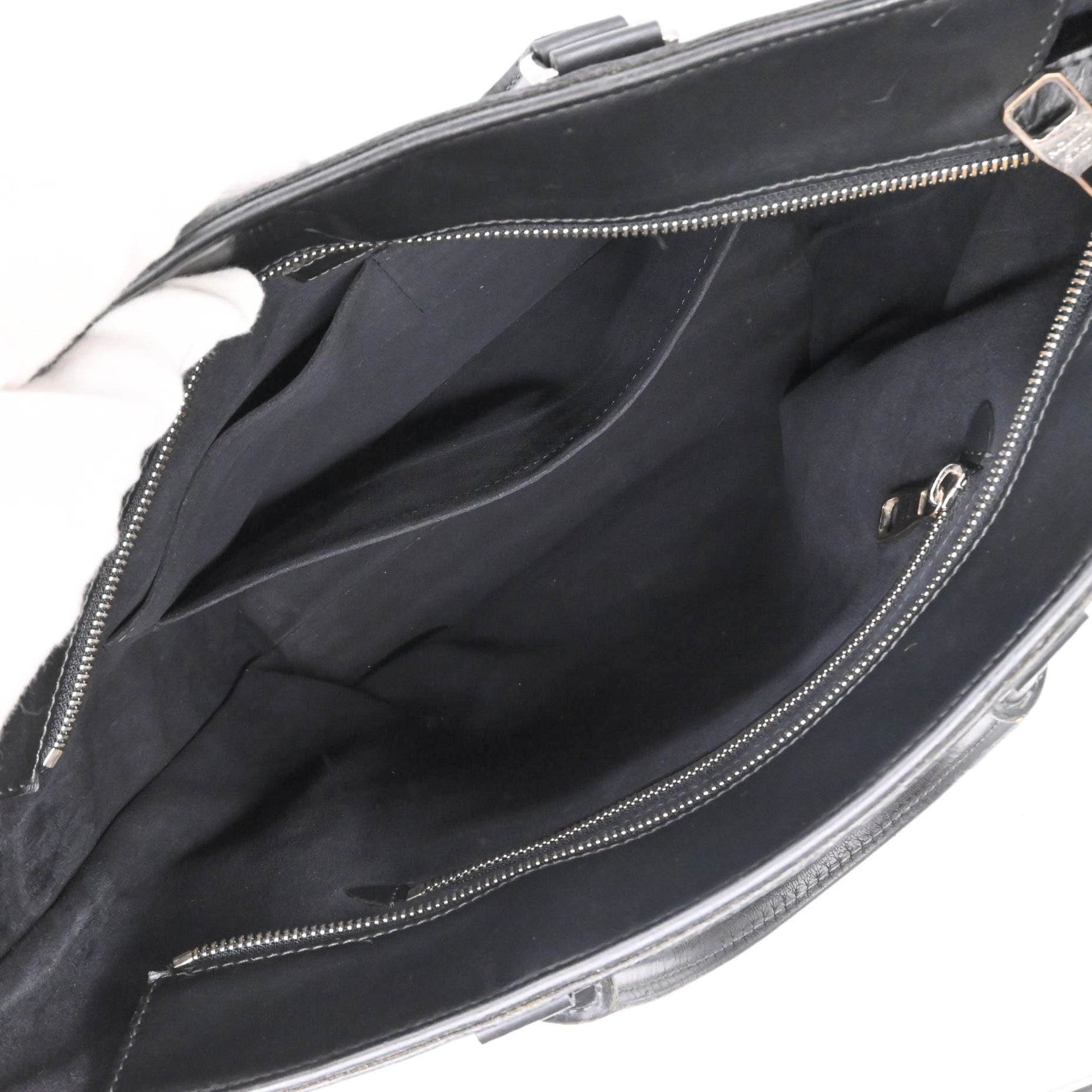 Louis Vuitton Black Cobalt Shoulder Bag Tote Bag