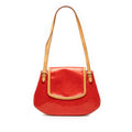 Louis Vuitton Red Color Rouge Patent Leather Shoulder Bag
