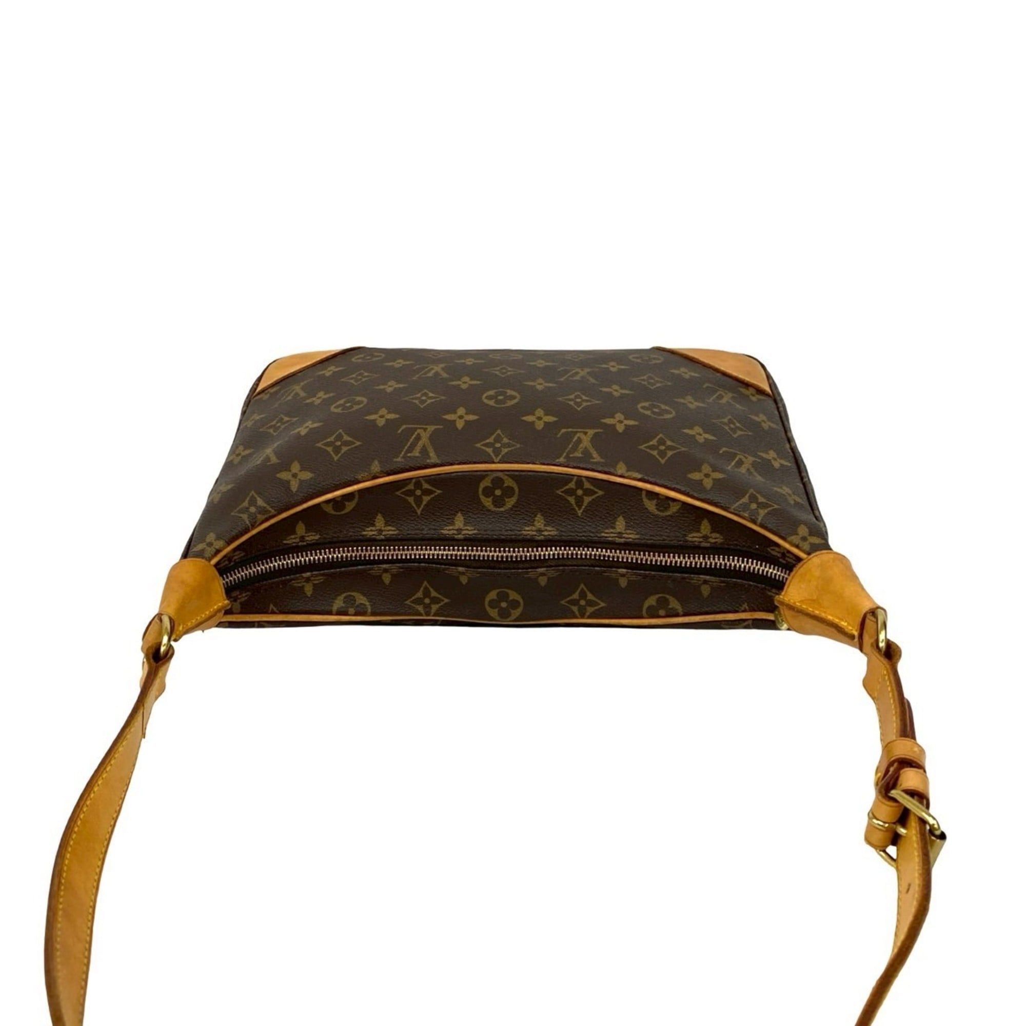 Louis Vuitton Brown Leather Pvc Pochette Shoulder Bag