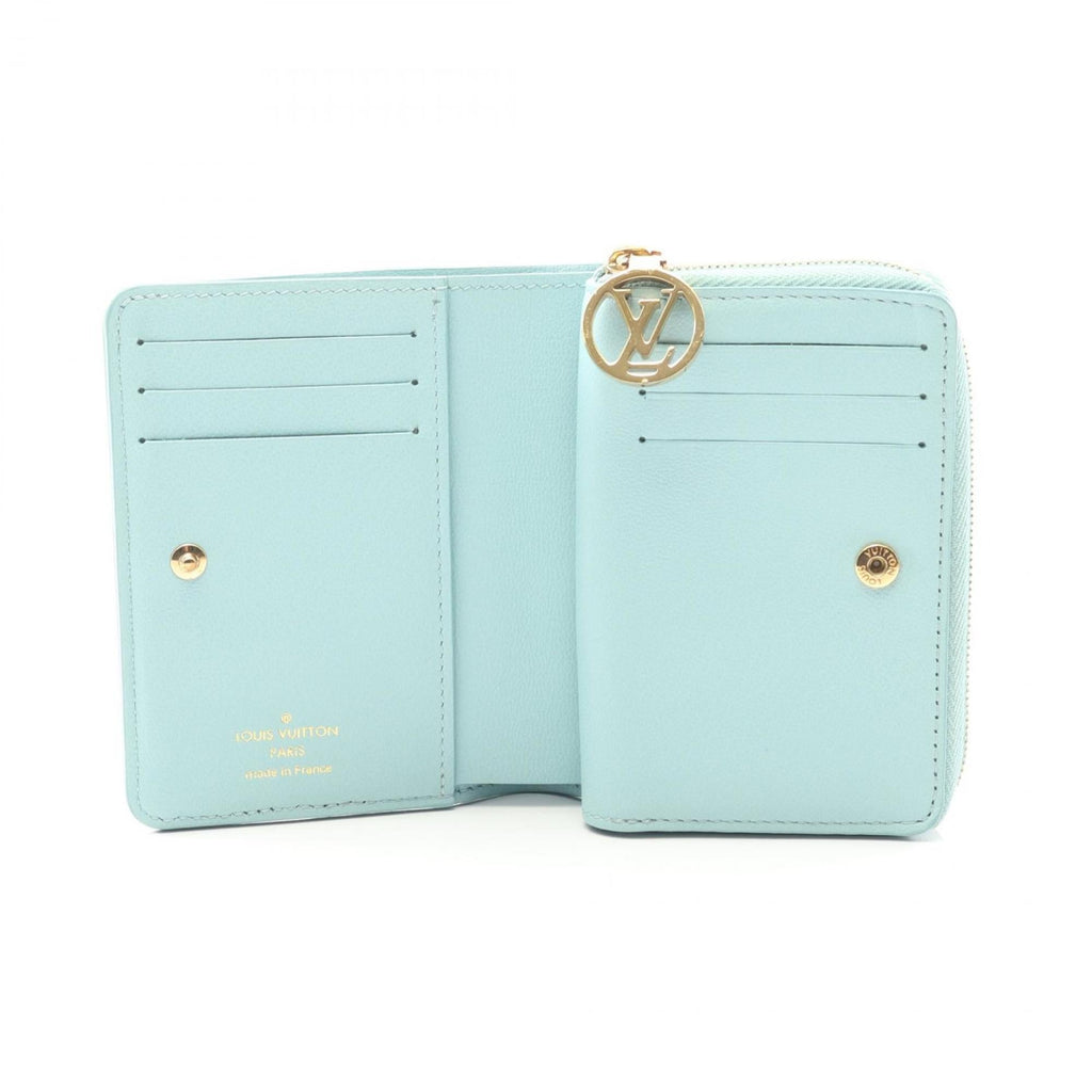 Louis Vuitton Blue Leather Wallet