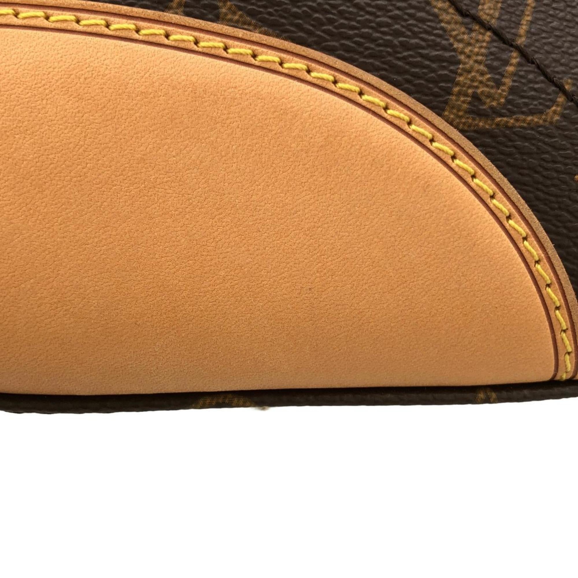 Louis Vuitton Marron Coated Canvas Shoulder Bag