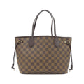 Louis Vuitton Brown Coated Canvas Handbag