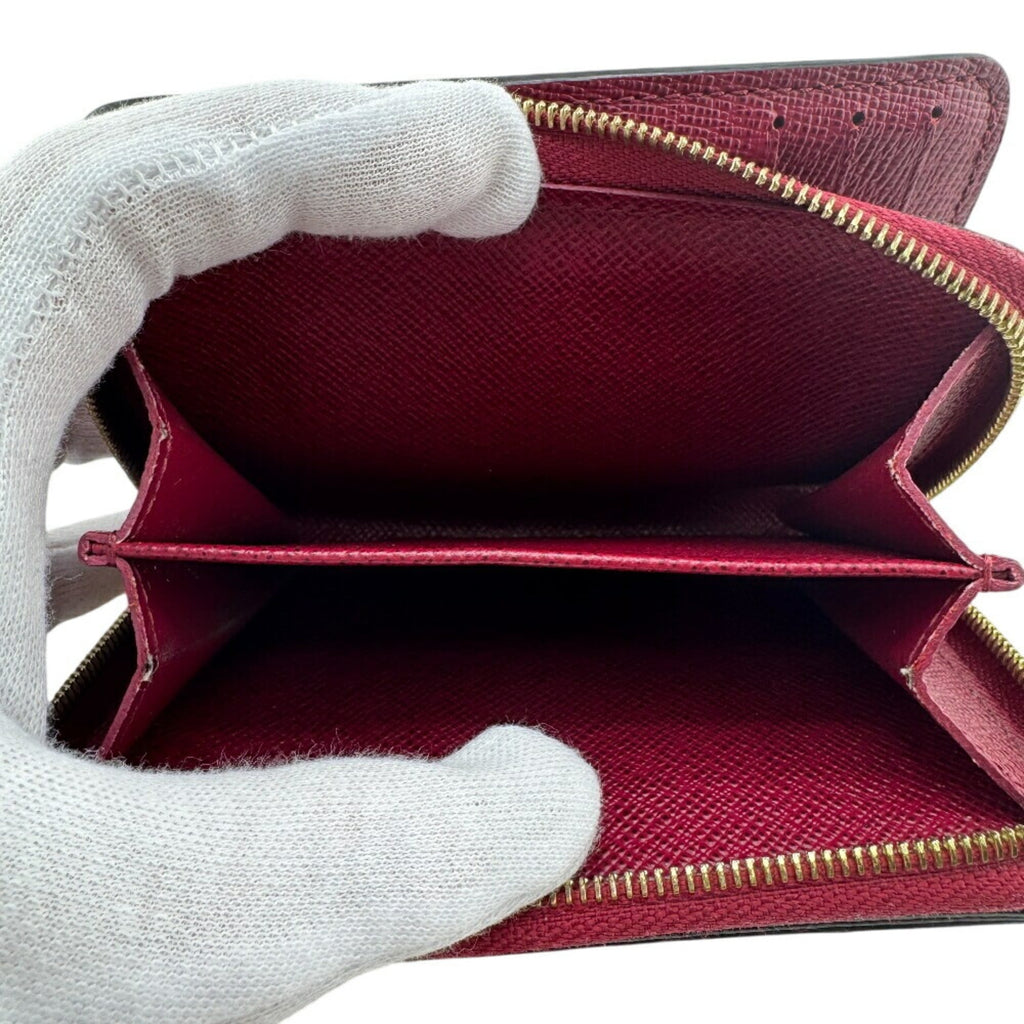 Louis Vuitton Pink Leather Wallet
