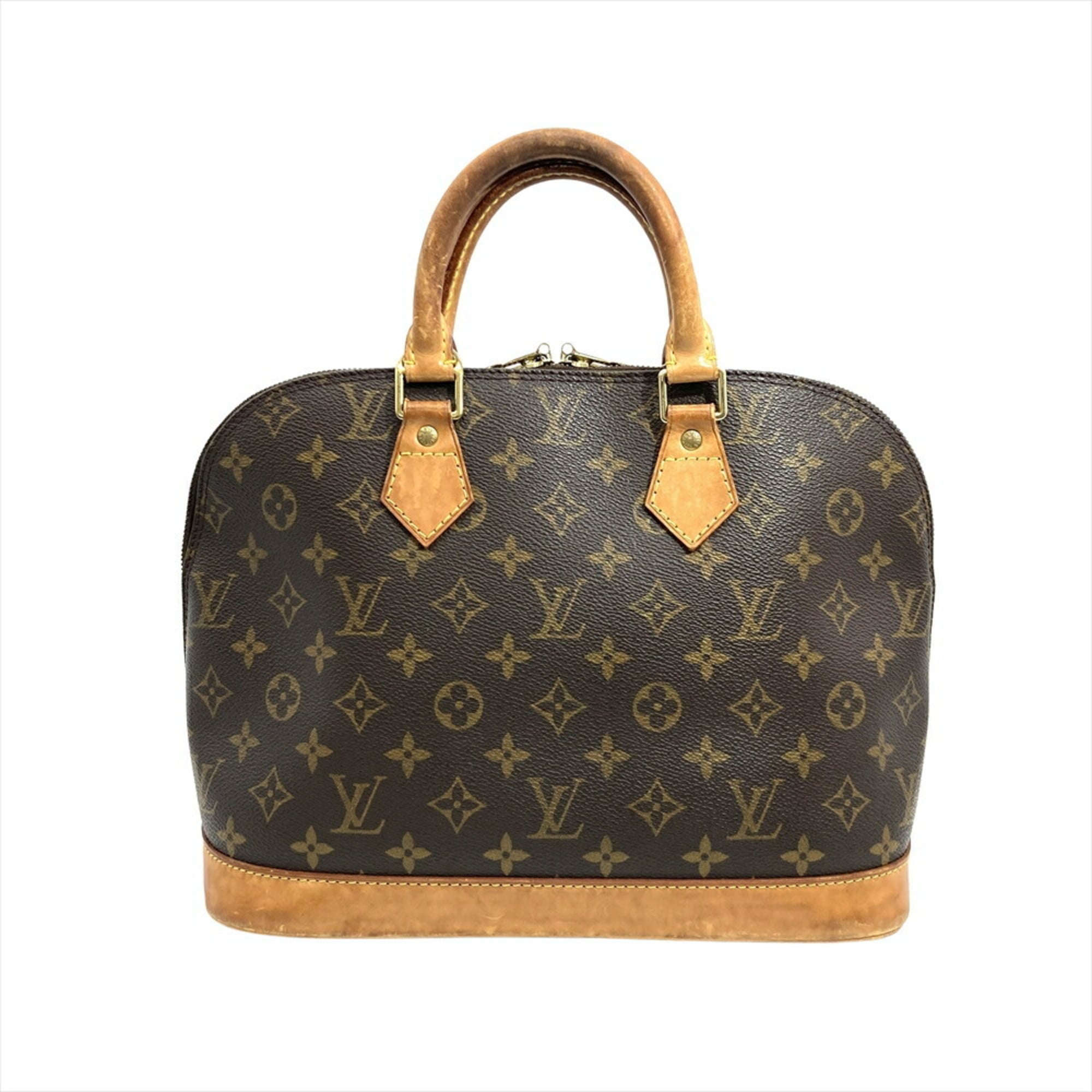 Louis Vuitton Brown Monogram Canvas Handbag