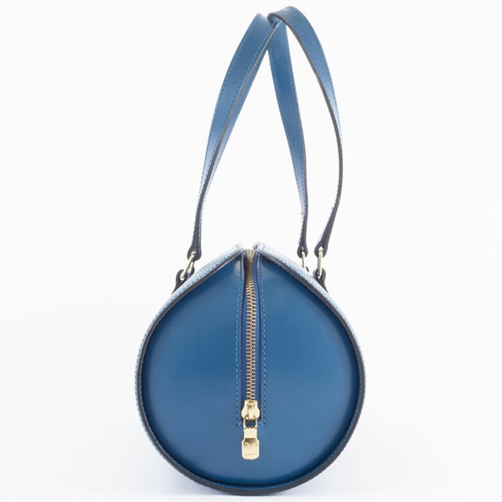 Louis Vuitton Epi Toledo Blue Epi Leather Handbag