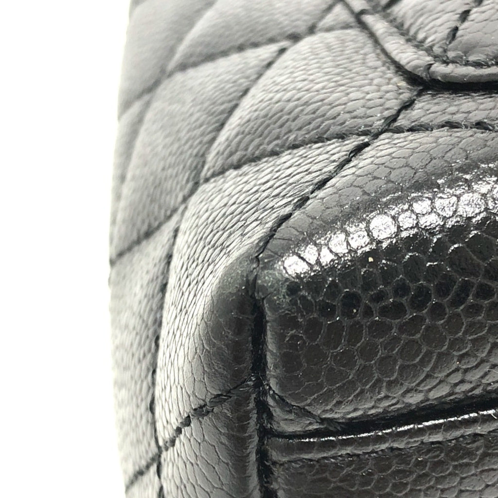 Chanel Black Leather Handbag