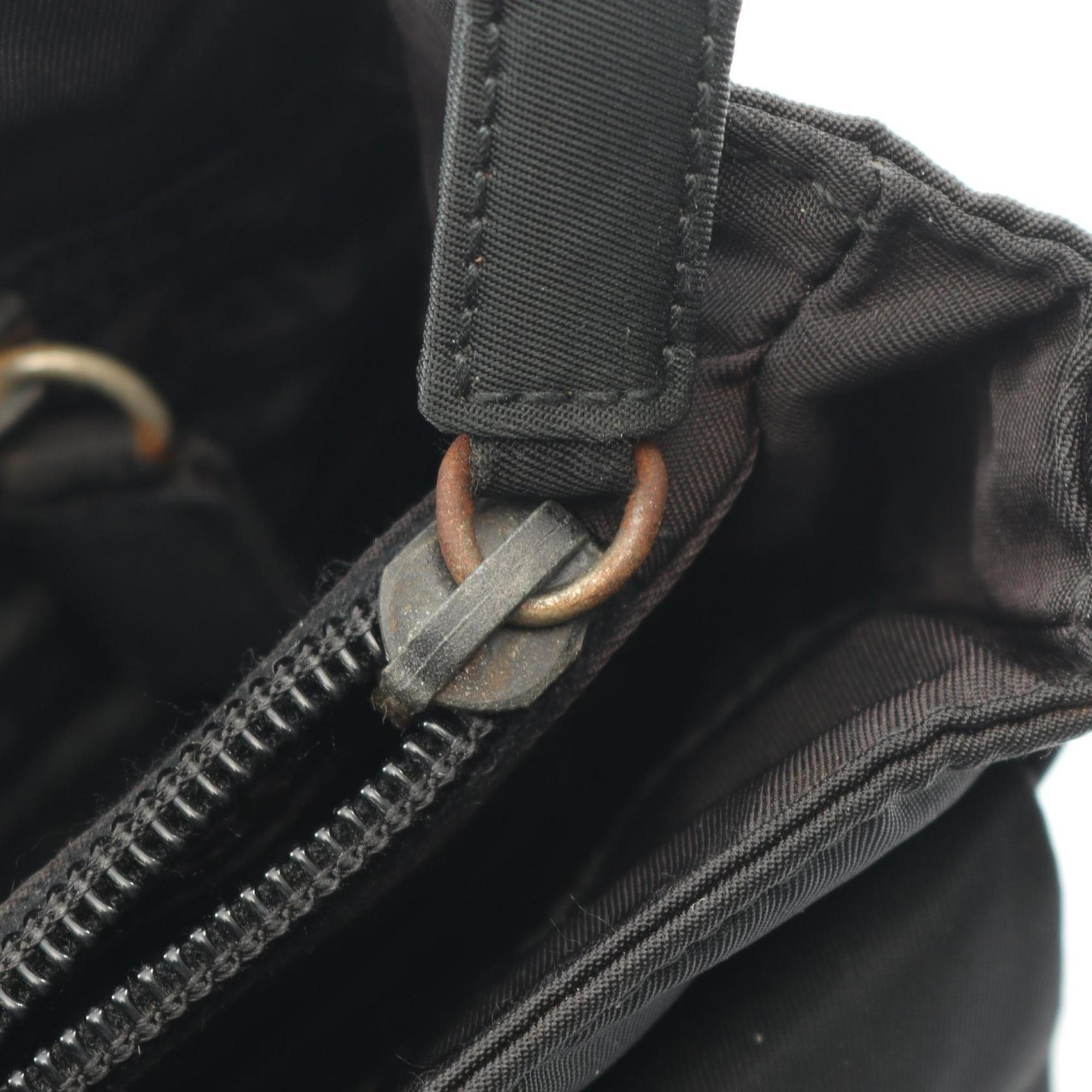 Prada Black Nylon Handbag