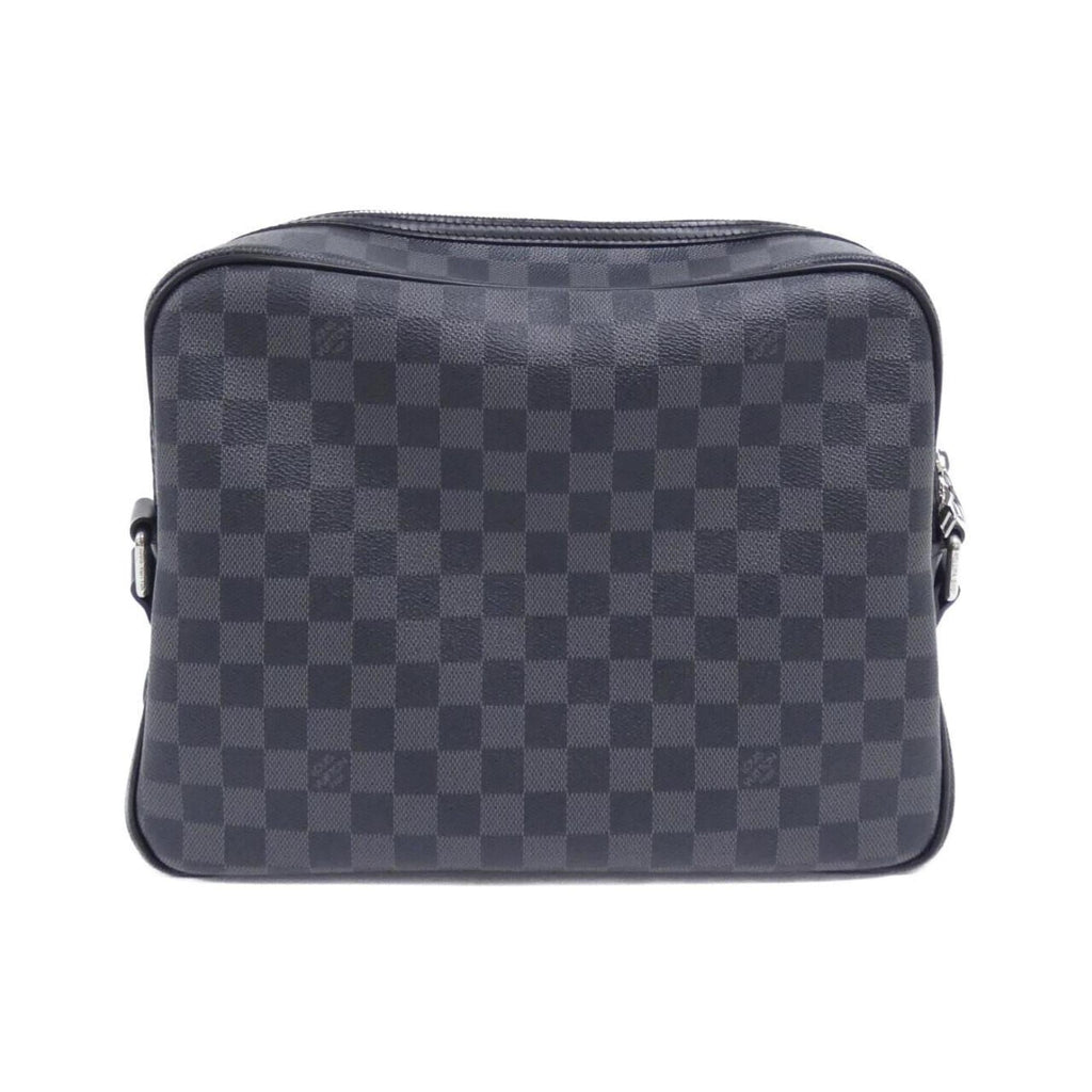 Louis Vuitton Graphite Coated Canvas Shoulder Bag