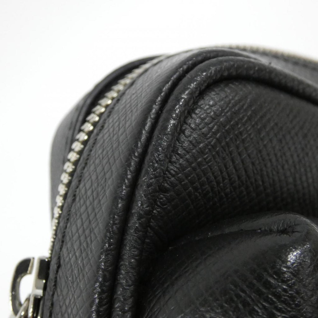 Louis Vuitton Black Leather Shoulder Bag