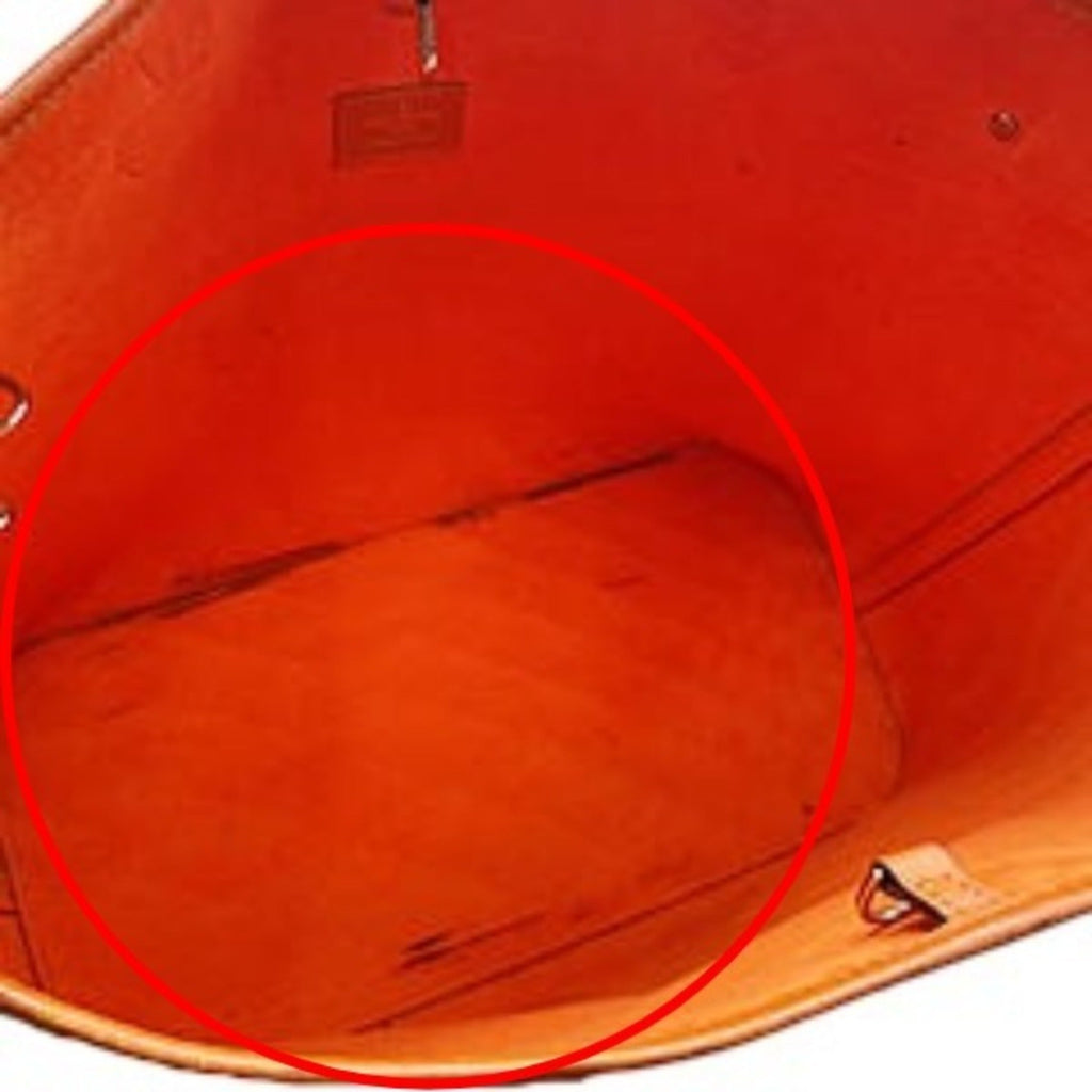 Louis Vuitton Orange Epi Leather Tote Bag