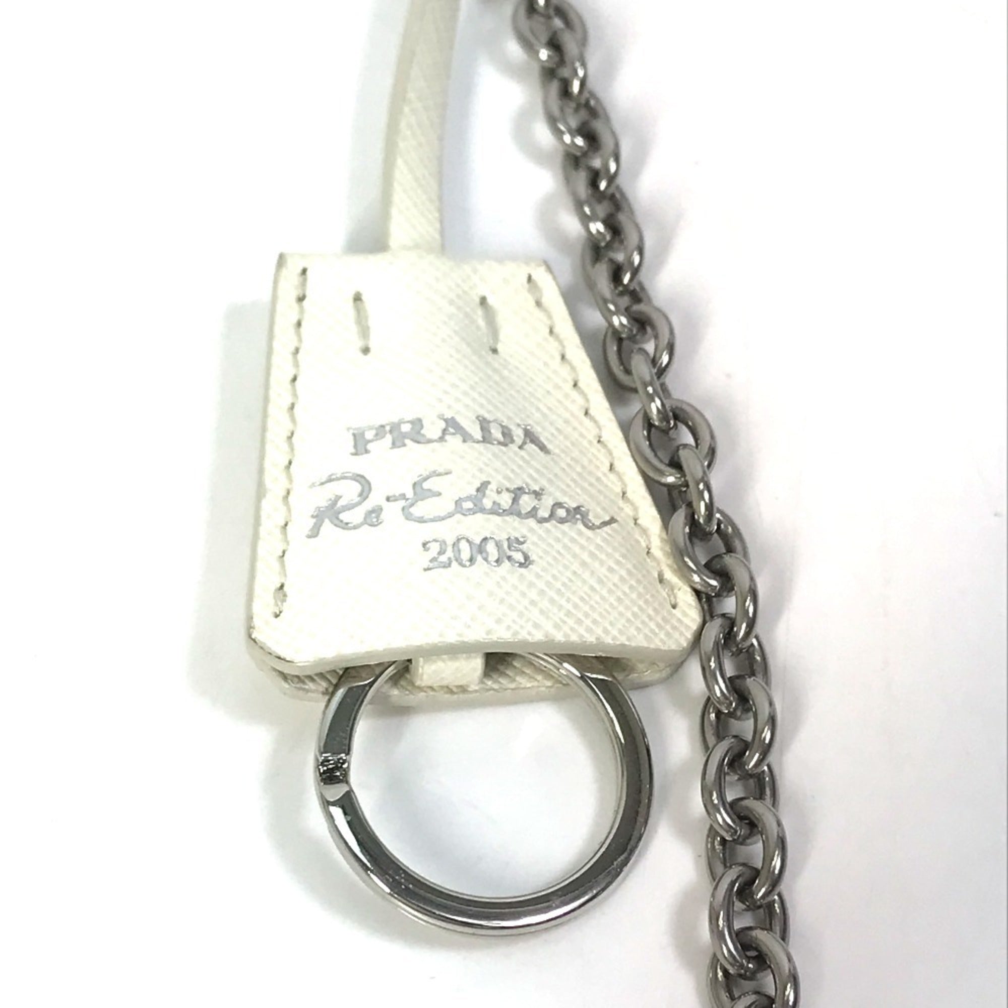 Prada Beige White Yellow Nylon Pouch Shoulder Bag