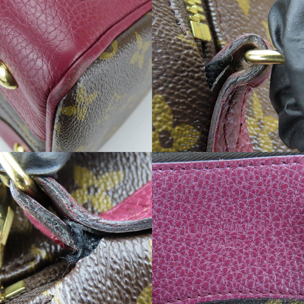 Louis Vuitton Aurore Brown Monogram Leather Handbag
