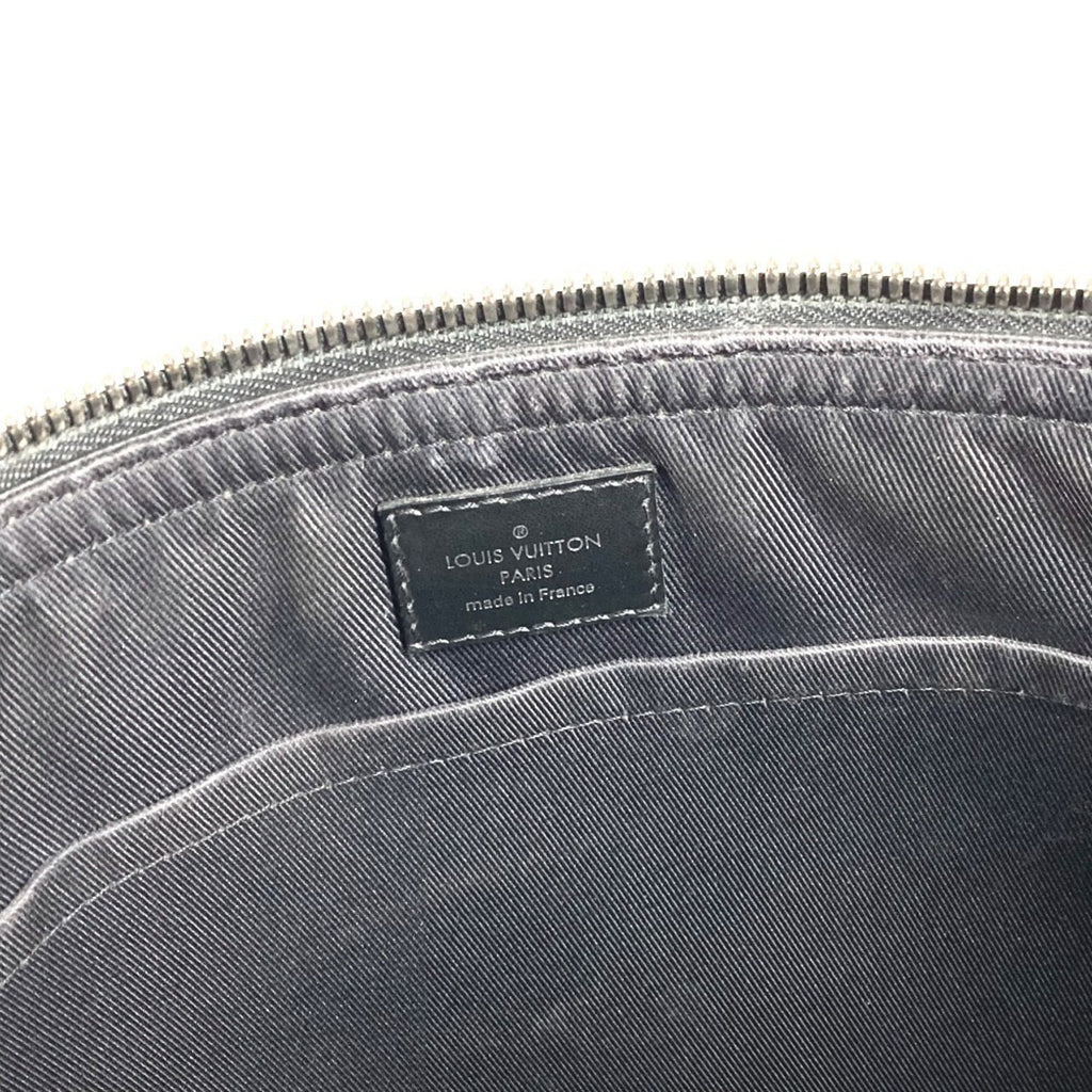 Louis Vuitton Black Monogram Eclipse Canvas Messenger Bag Shoulder Bag