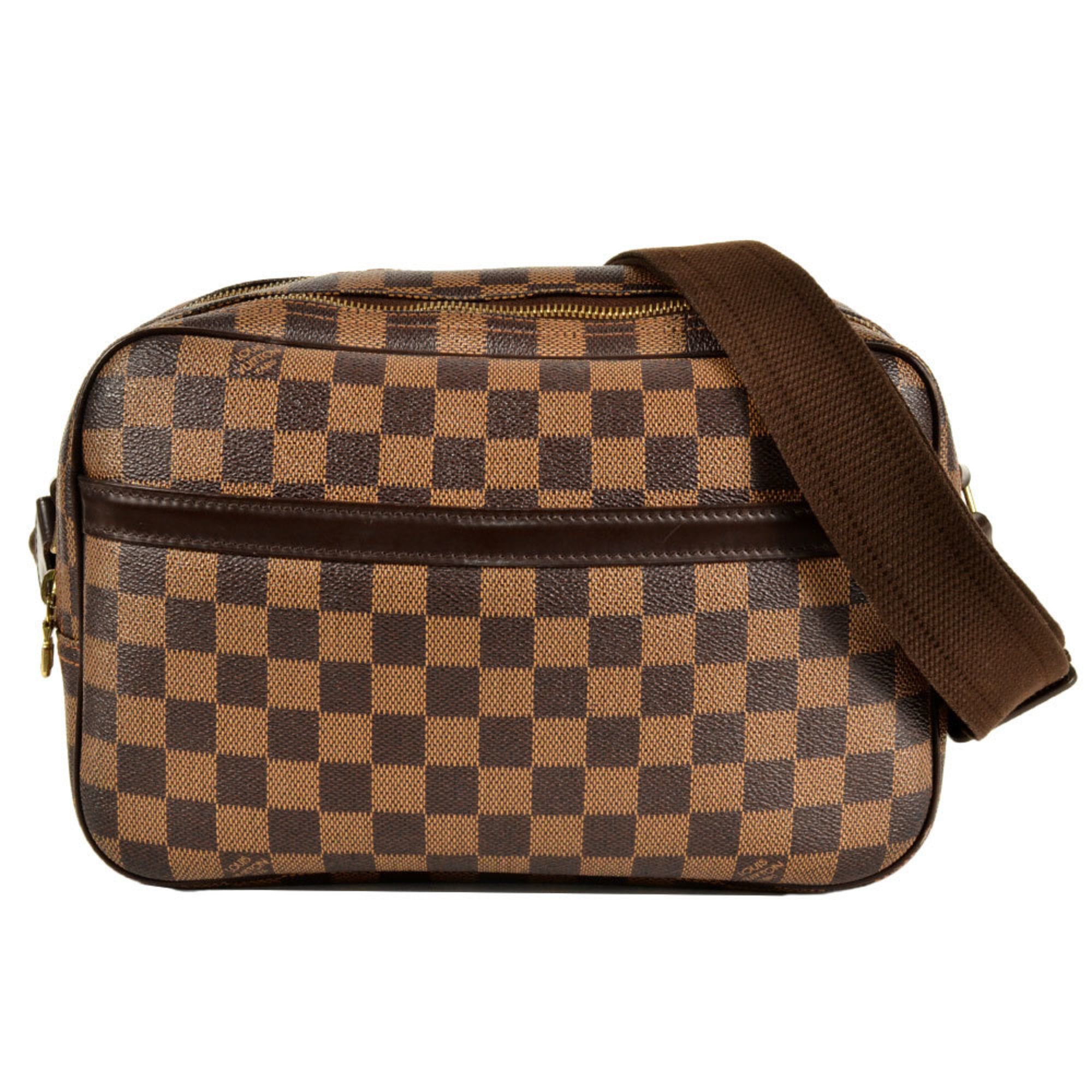 Louis Vuitton Brown Damier Canvas Ebene Damier Canvas Shoulder Bag