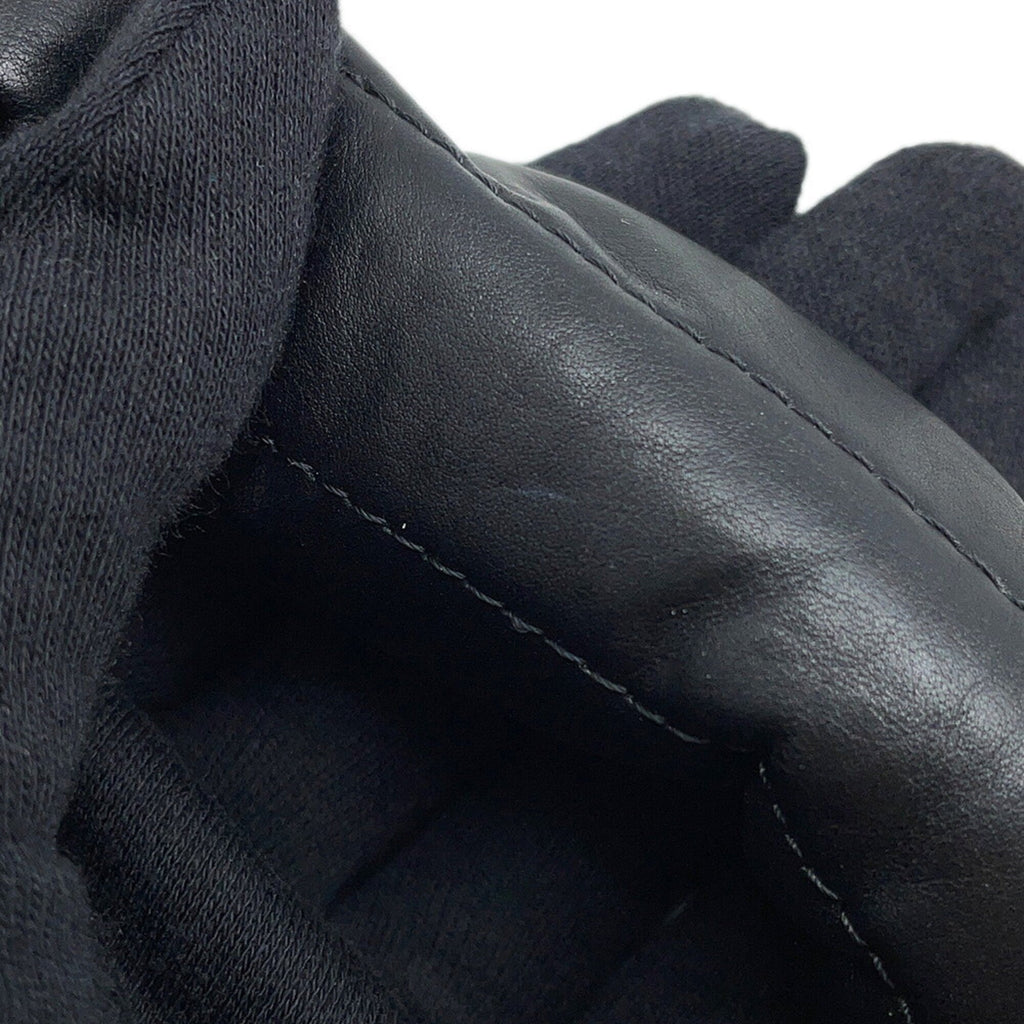 Balenciaga Black Leather Handbag Shoulder