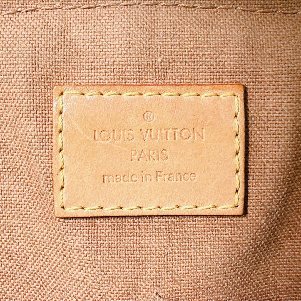 Louis Vuitton Brown Monogram Canvas Handbag