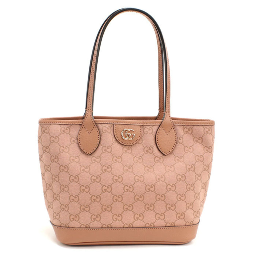 Gucci Pink Gg Canvas Tote Bag (Pre-Owned)