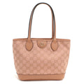 Gucci Pink Gg Canvas Tote Bag (Pre-Owned)