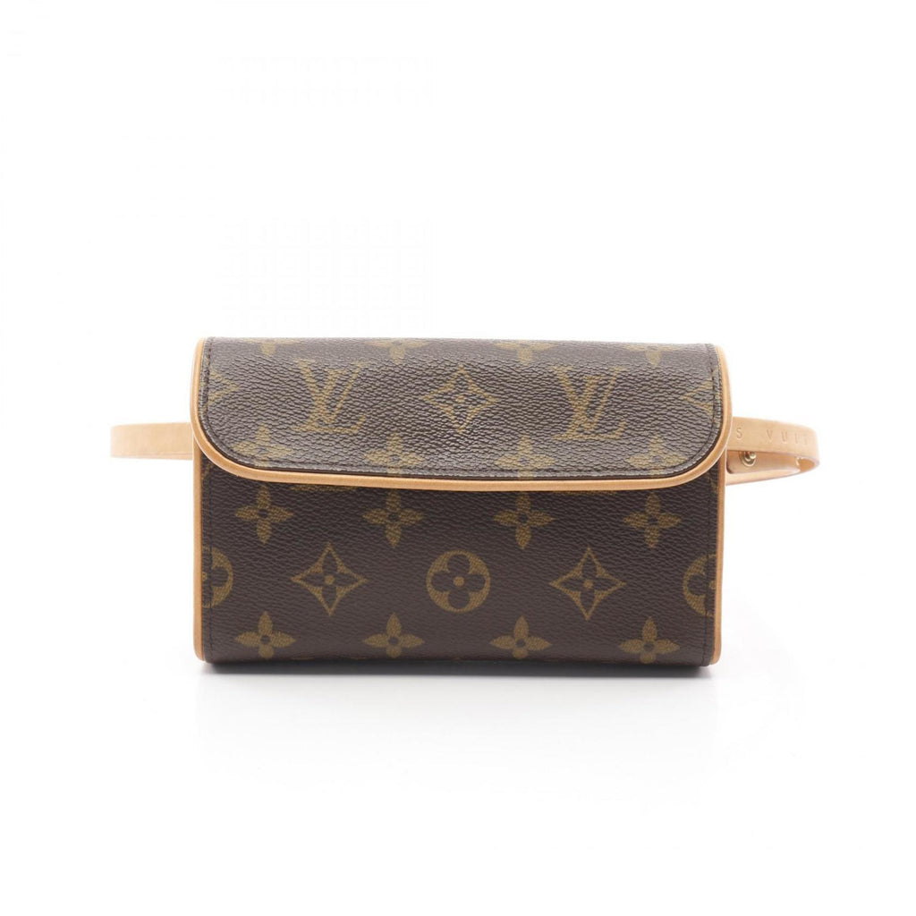 Louis Vuitton Brown Coated Canvas Leather Fanny Pack