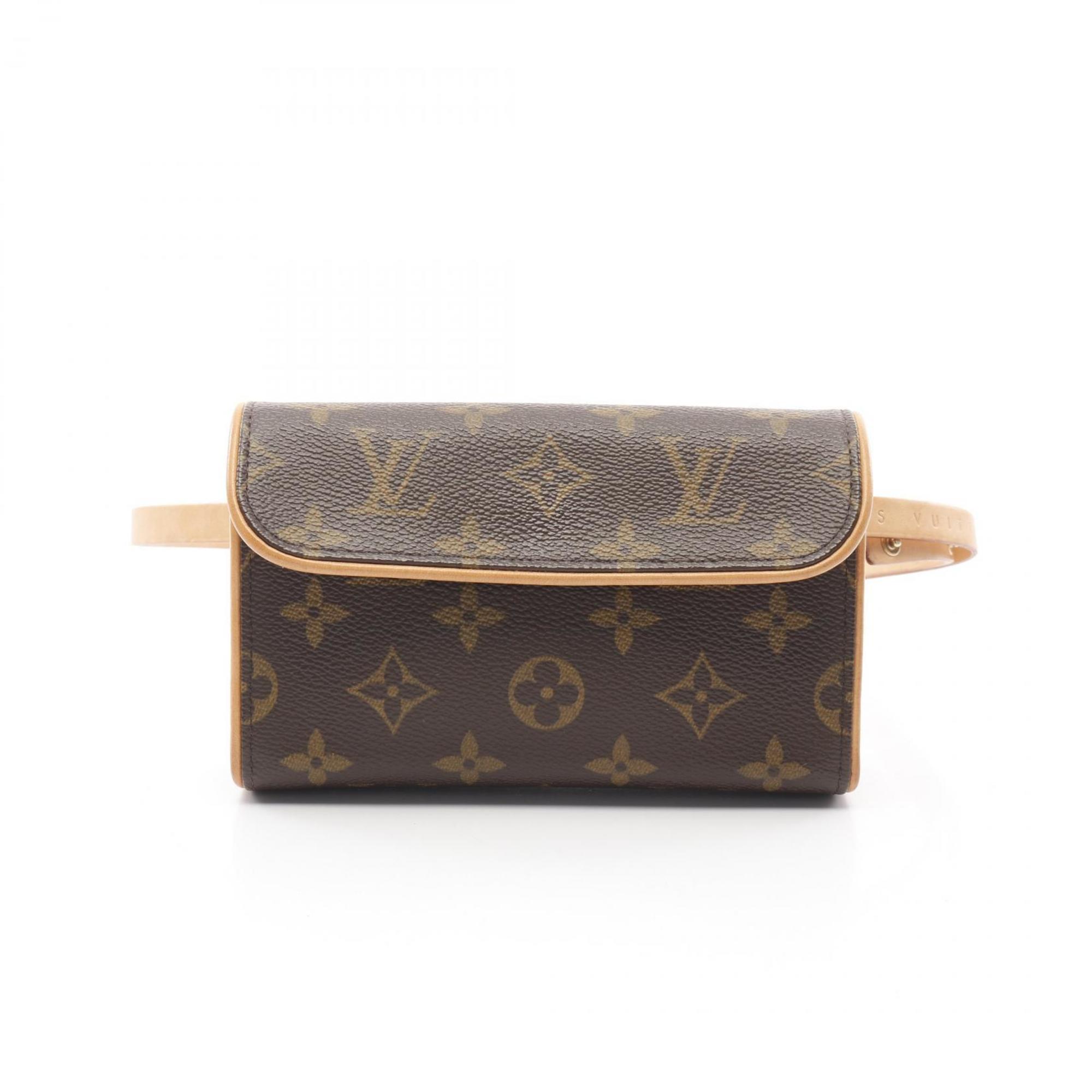 Louis Vuitton Brown Coated Canvas Leather Fanny Pack