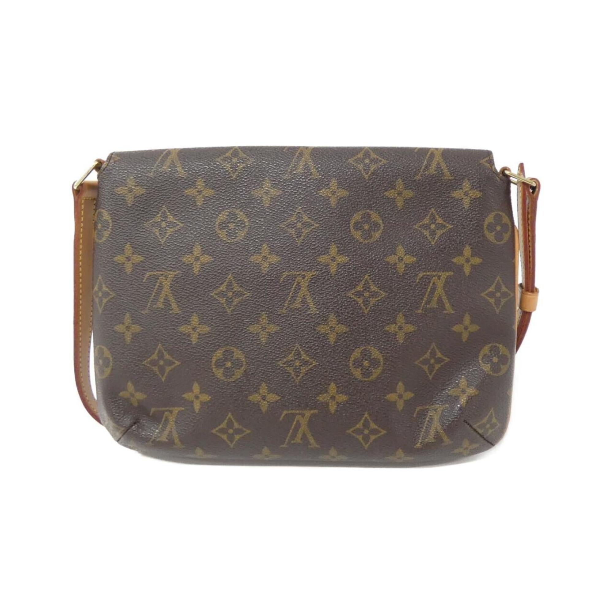 Louis Vuitton Marron Coated Canvas Shoulder Bag