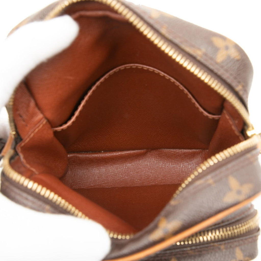 Louis Vuitton Brown Pvc Leather Shoulder Bag