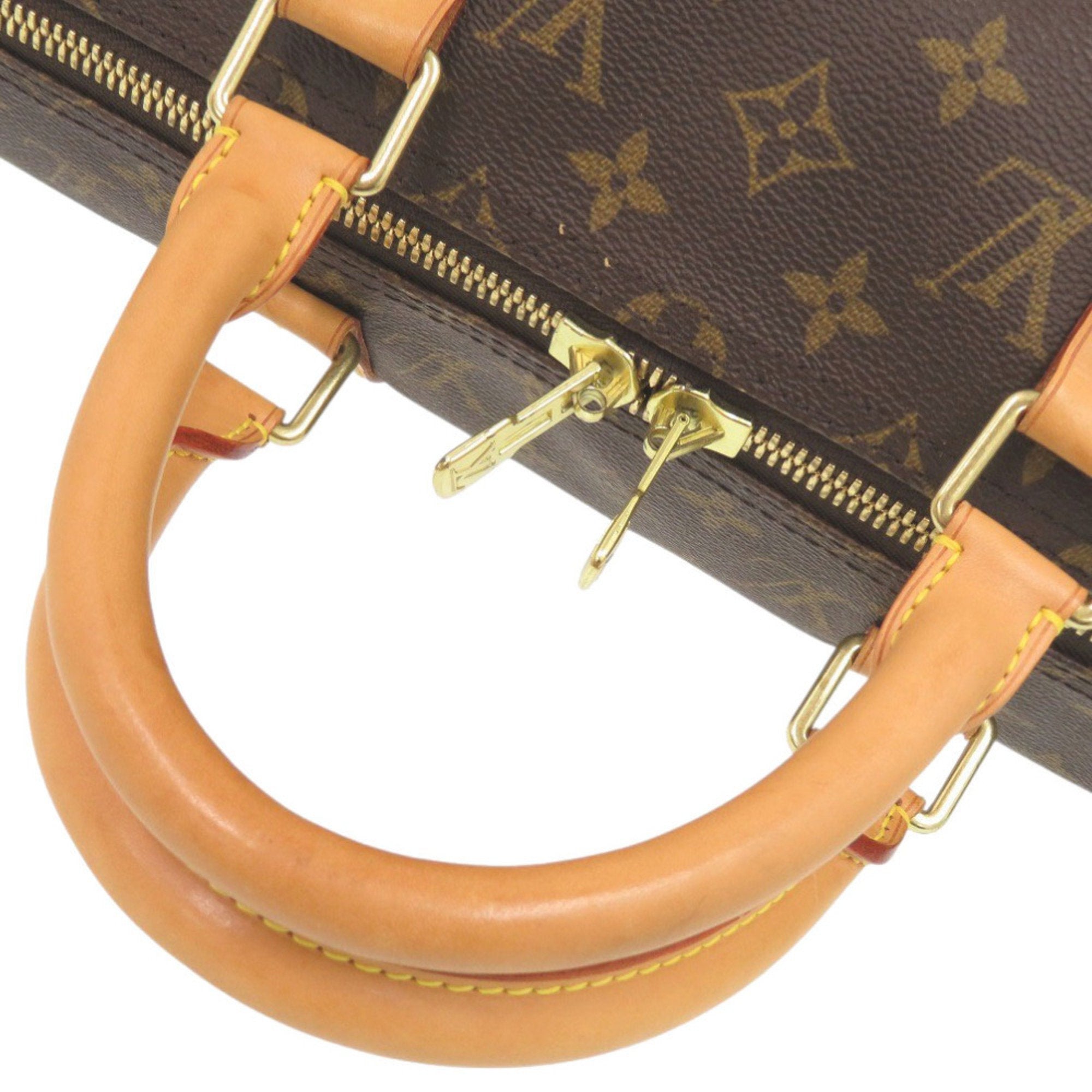 Louis Vuitton Brown Monogram Canvas Boston Bag