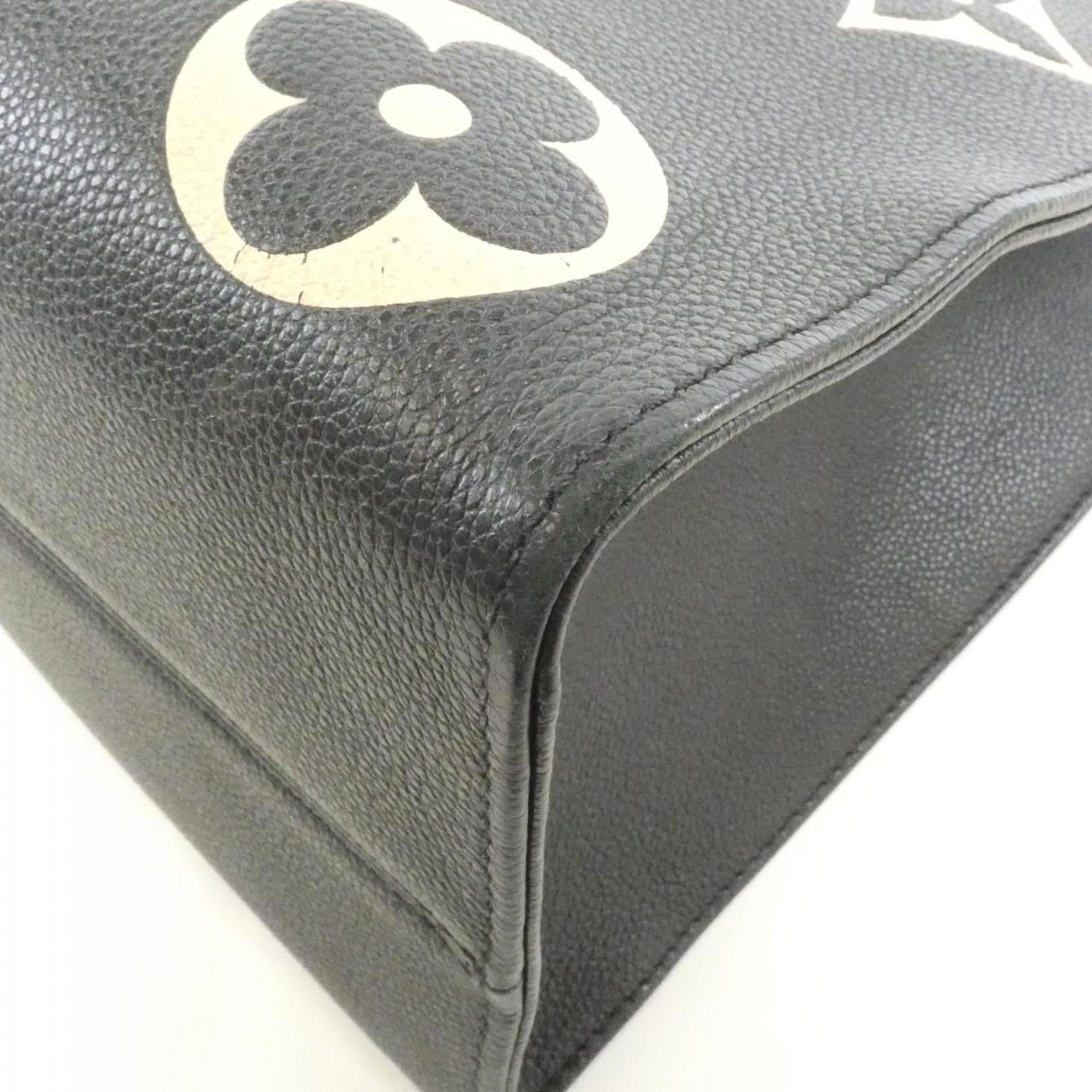 Louis Vuitton Monogram Empreinte Beige Bicolor Black Monogram Empreinte Handbag