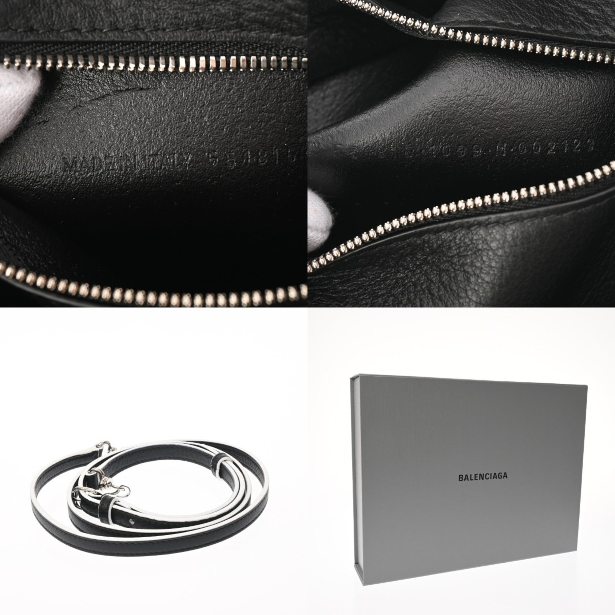 Balenciaga Black Leather Tote