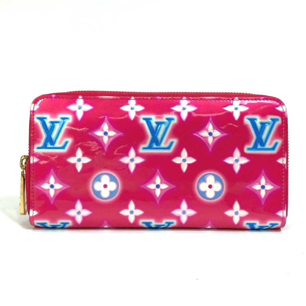 Louis Vuitton Monogram Vernis Pink Monogram Vernis Long Wallet