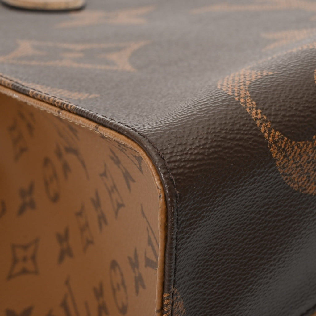 Louis Vuitton Brown Monogram Canvas Handbag